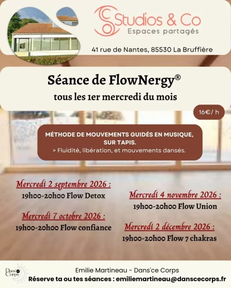 Programme Flow Bruffière sept-déc26
